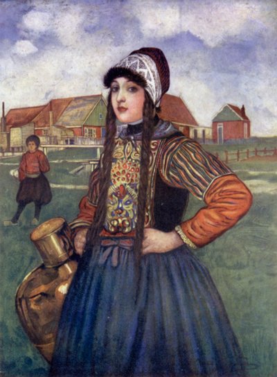 Una ragazza di Marken da Nico Jungman